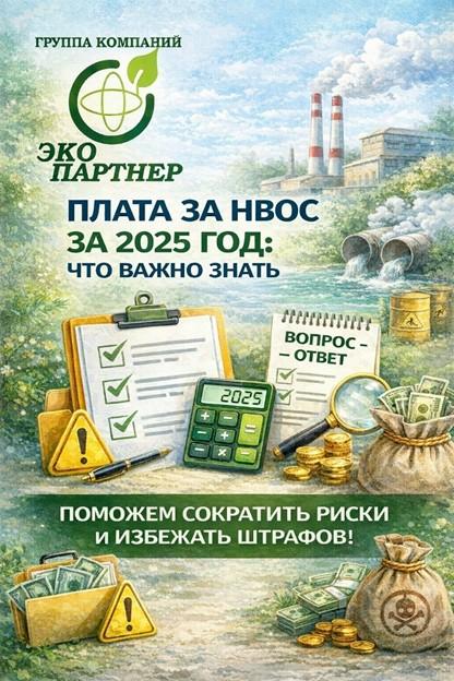 плата за НВОС за 2025 год: что важно знать
